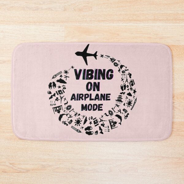 Item preview, Vibing on Airplane Mode – Travel Lover Aesthetic Flight Design. designed and sold by Artistry-Nadia.