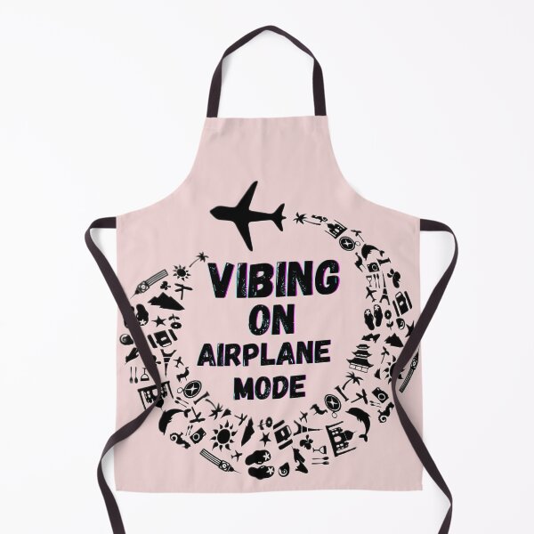 Item preview, Vibing on Airplane Mode – Travel Lover Aesthetic Flight Design. designed and sold by Artistry-Nadia.
