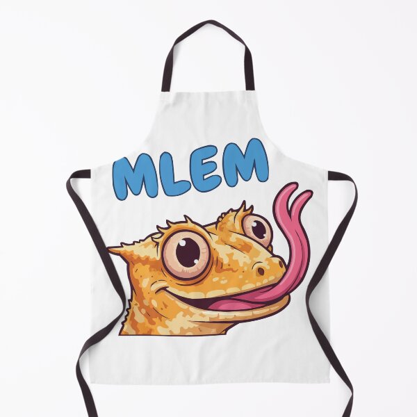Item preview, Eye Lick Mlem - Crested Gecko Hygiene Funny Art designed and sold by Petzzz.