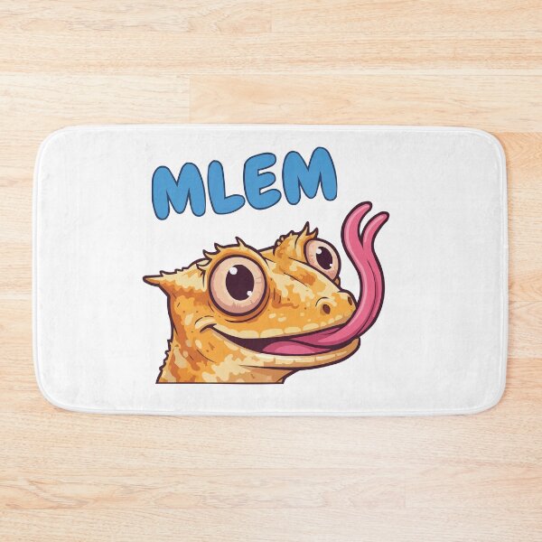 Item preview, Eye Lick Mlem - Crested Gecko Hygiene Funny Art designed and sold by Petzzz.