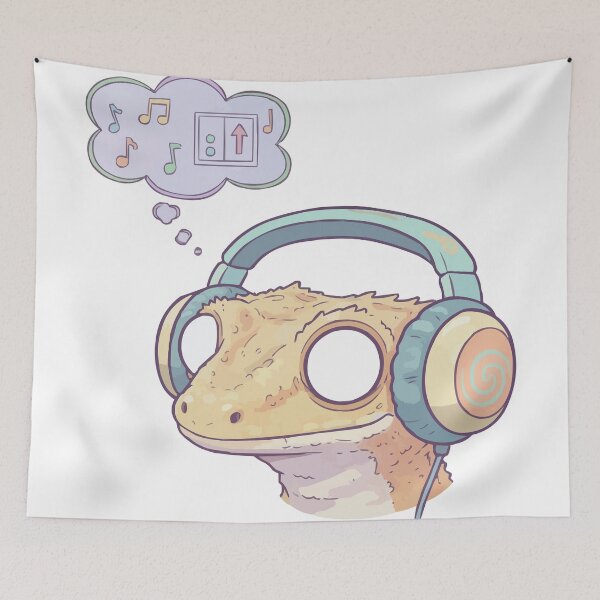 Item preview, Elevator Music Inside - Head Empty Crested Gecko designed and sold by Petzzz.