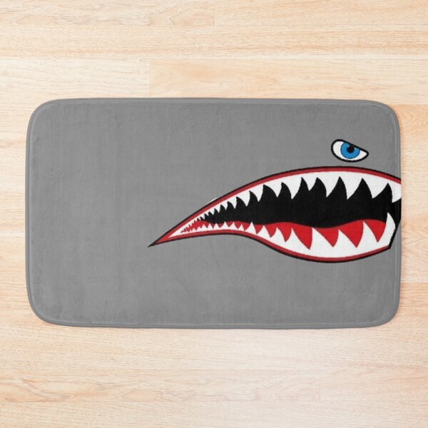 Item preview, world war 2 warhawk aircraft art shark decal designed and sold by PilotandPlane.
