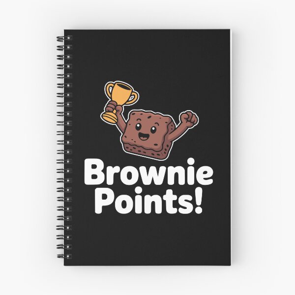 Item preview, Brownie Points! Funny Brownie Pun designed and sold by PMCreative.