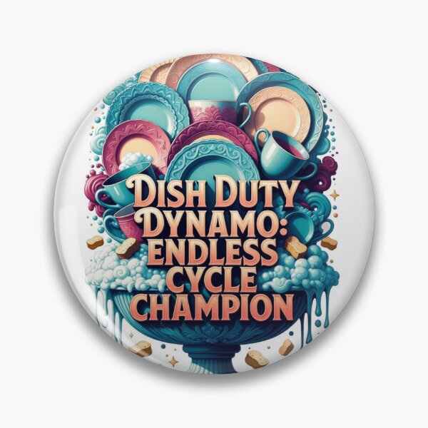 Item preview, Dish Duty Dynamo T Shirt, Endless Cycle Champion Mug, Funny Mom Gift designed and sold by YMLux.