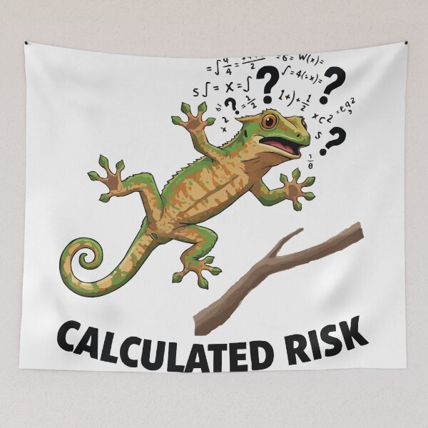 Item preview, I Believe I Can Fly - Clumsy Crested Gecko Jump designed and sold by Petzzz.
