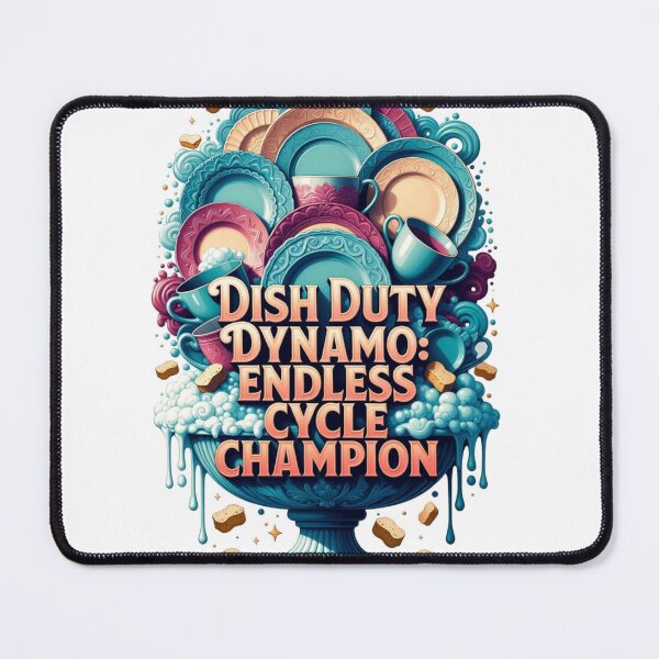 Item preview, Dish Duty Dynamo T Shirt, Endless Cycle Champion Mug, Funny Mom Gift designed and sold by YMLux.
