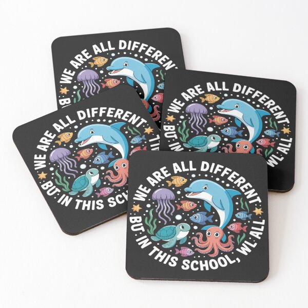 Item preview, Different We Swim Together Teacher Student Back to School designed and sold by lamsaoniutoi.