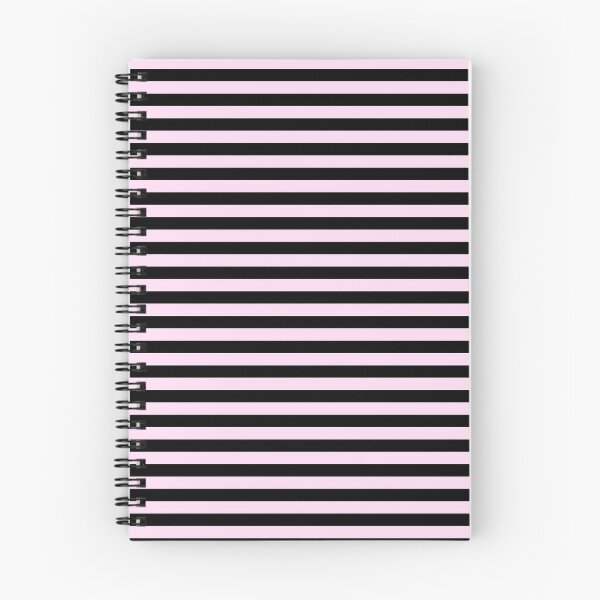 Item preview, Pink Lace Pink and Black Horizontal Stripes designed and sold by ColorPatterns.