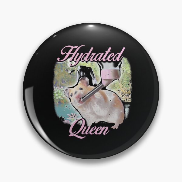 Item preview, Hydrated Queen Hamster Self Care designed and sold by khdmalakarak.
