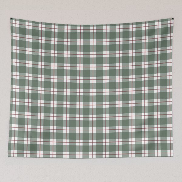 Item preview, Gray-Green, Dark Gray-Red & White Plaid  designed and sold by KSimpson838.