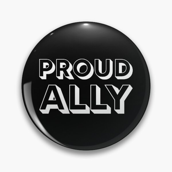 Item preview, Proud Ally - White designed and sold by sillyjess.