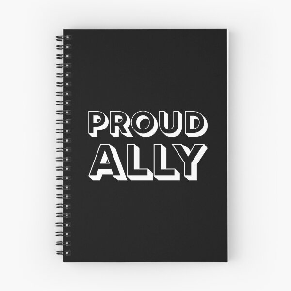 Item preview, Proud Ally - White designed and sold by sillyjess.