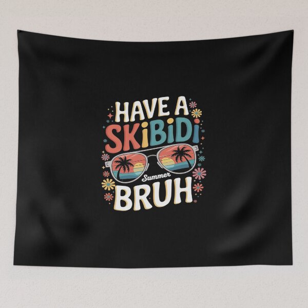 Item preview, Have A Skibidi Summer Bruh Teacher Last Day Of School 4  designed and sold by DigitaldeligArt.