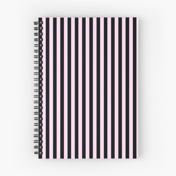 Item preview, Pink Lace Pink and Black Vertical Stripes designed and sold by ColorPatterns.