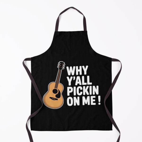 Item preview, Why Y'all Pickin On Me! Funny Guitar Pun designed and sold by PMCreative.