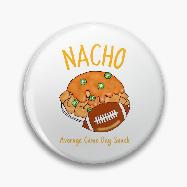 Item preview, Funny Cheese Nachos For Football designed and sold by Sartoris Art.