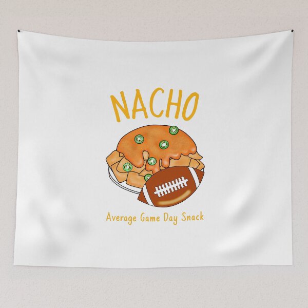 Item preview, Funny Cheese Nachos For Football designed and sold by Sartoris Art.