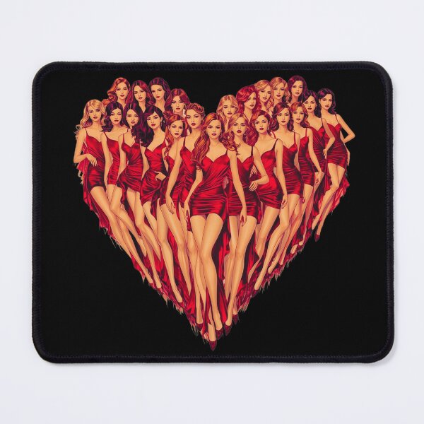 Item preview, Valentine’s Day + love symbolism + fashion illustration + feminine energy designed and sold by RDproject.