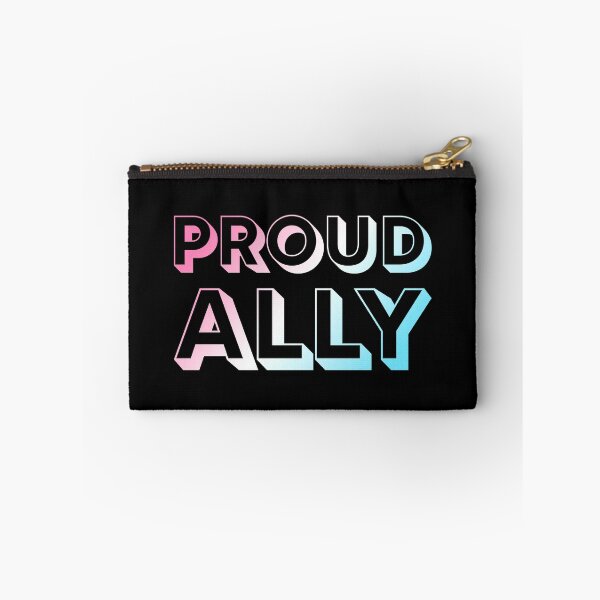 Item preview, Proud Ally - Trans Flag Colors designed and sold by sillyjess.