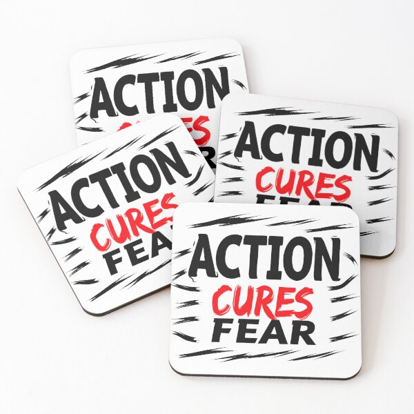 Item preview, Action Cures Fear designed and sold by kmhal.