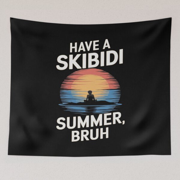 Item preview, Have A Skibidi Summer Bruh Teacher Last Day Of School 13  designed and sold by MarkLeedsArt.