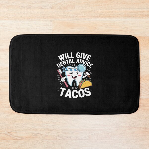 Item preview, Will Give Dental Advice For Tacos Dentist Hygienist designed and sold by CombatTask.
