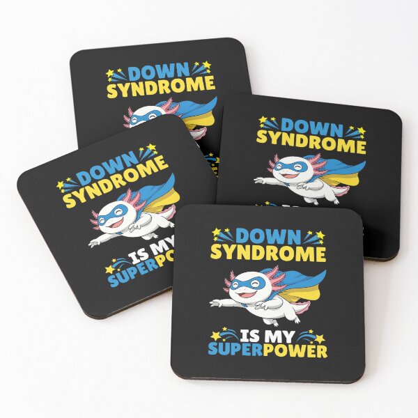 Item preview, Down Syndrome Is My Superpower Axolotl designed and sold by clarabersetart.