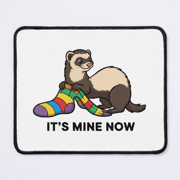 Item preview, Professional Sock Thief - Funny Ferret designed and sold by Petzzz.