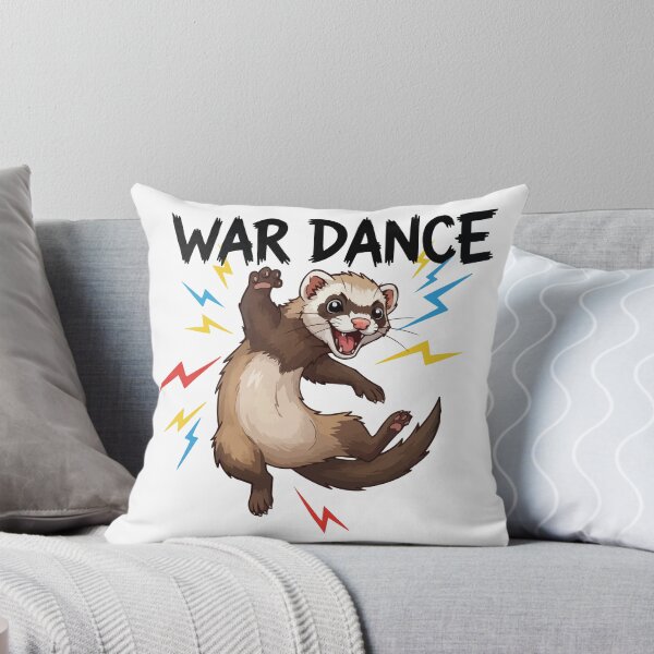 Item preview, Weasel War Dance - Crazy Happy Ferret designed and sold by Petzzz.