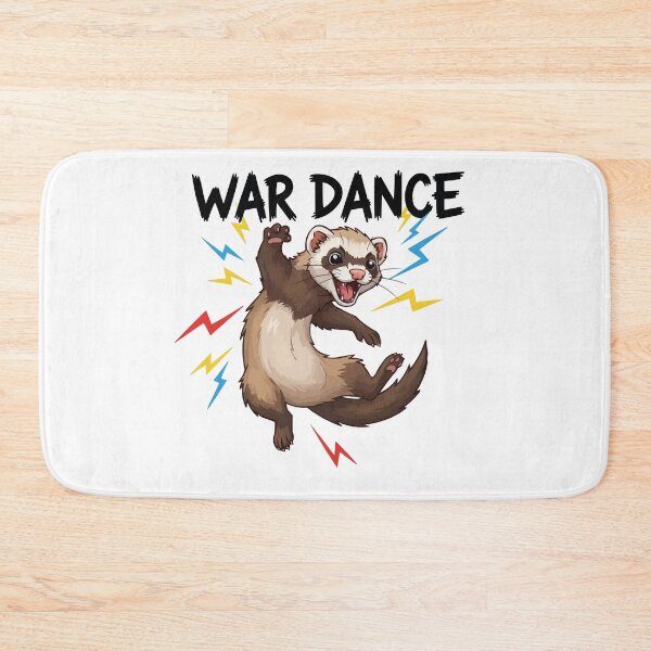 Item preview, Weasel War Dance - Crazy Happy Ferret designed and sold by Petzzz.