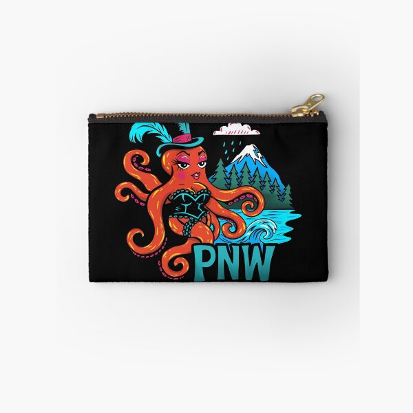 Item preview, Fancy Octopus - Pacific Northwest Rainy Mountain Vibes designed and sold by Urban Muse And Sultry Hues.