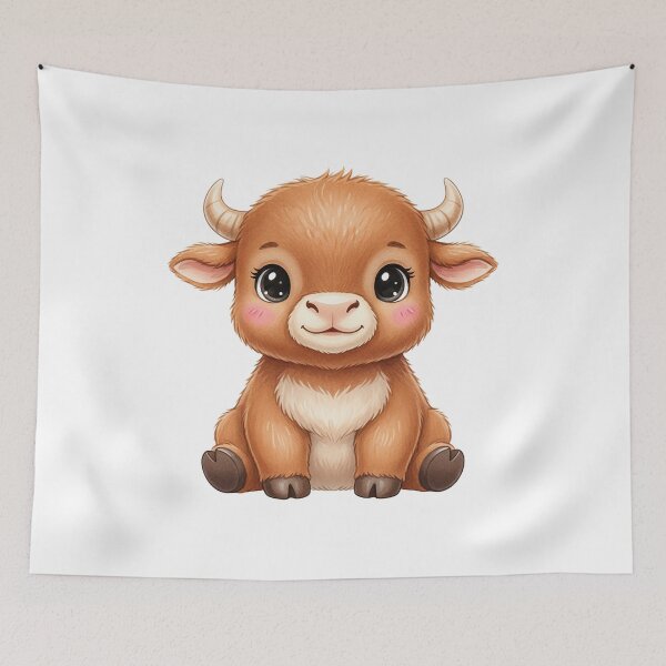 Item preview, Cute buffalo designed and sold by cr8or.