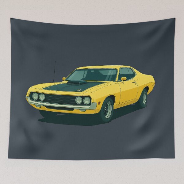 Item preview, Retro Classic Car Illustration – Vintage Stylized Automotive Art 10 designed and sold by VoglR.