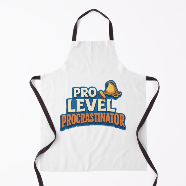 Item preview, Pro Level Procrastinator - Funny Sporty Typography designed and sold by MKreative Studio.