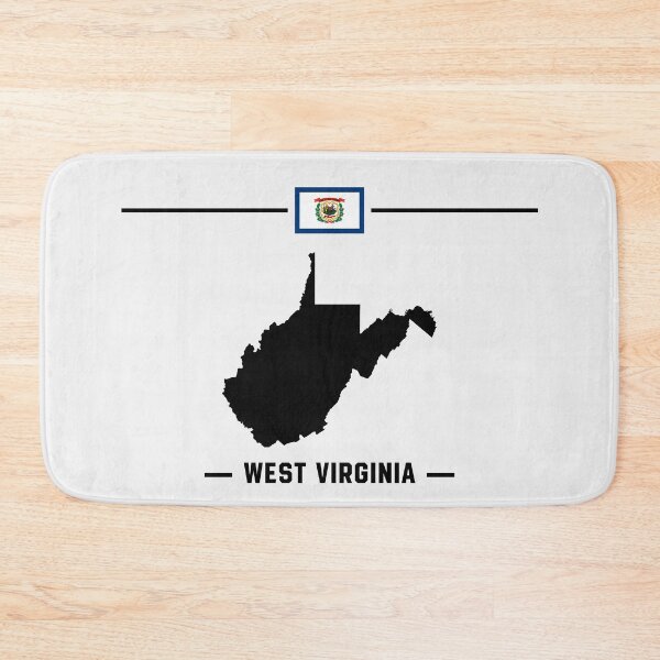 Item preview, West Virginia State Map Silhouette - Classic Black Pride Graphic designed and sold by mashmosh.