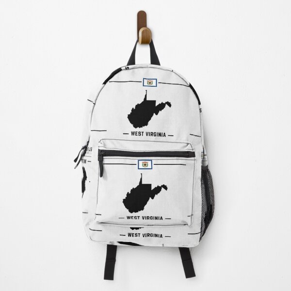 Item preview, West Virginia State Map Silhouette - Classic Black Pride Graphic designed and sold by mashmosh.