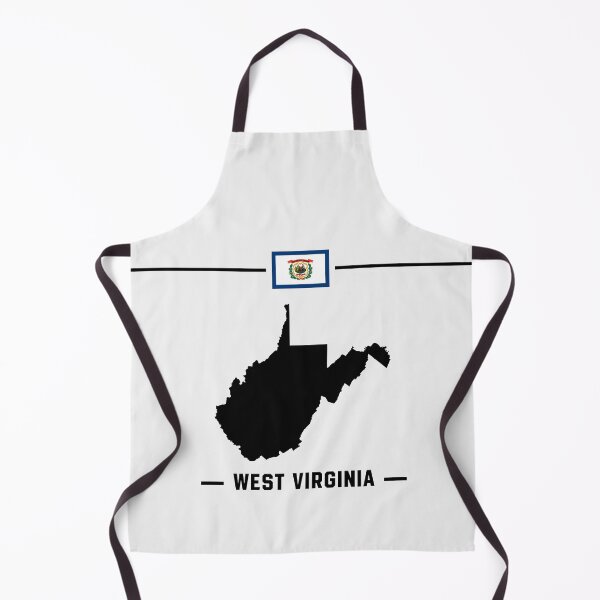 Item preview, West Virginia State Map Silhouette - Classic Black Pride Graphic designed and sold by mashmosh.