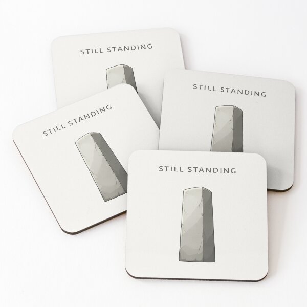 Item preview, Still Standing Minimal Vertical Monolith Design designed and sold by Ombrya.