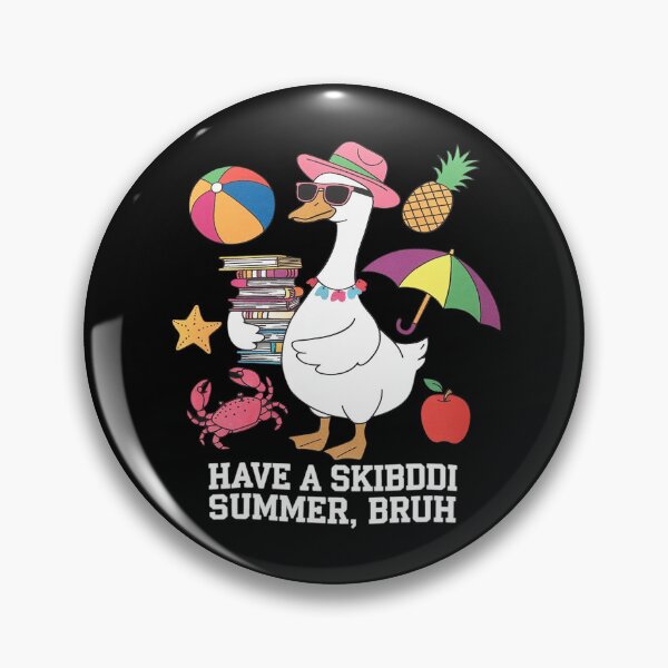 Item preview, Have A Skibidi Summer Bruh Last Day Of School Silly Goose  designed and sold by DigitaldeligArt.