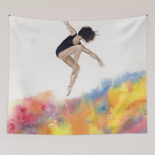 Item preview, Dancer Walking on Clouds designed and sold by PurplPaints.