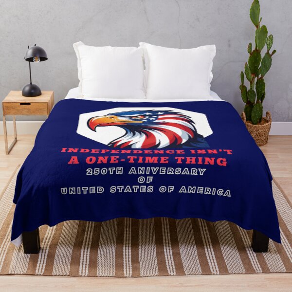 Item preview, Independence Isn't A One-Time Thing – 250th USA Eagle Epic design designed and sold by digitalbitcraft.