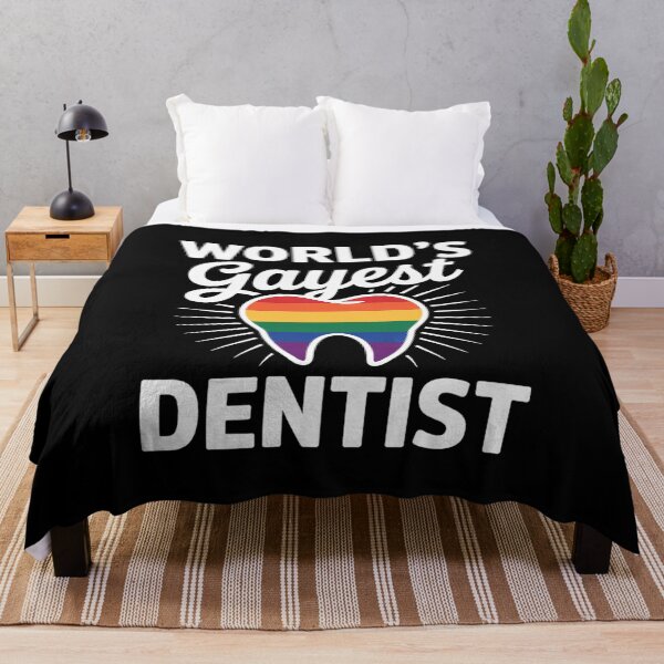 Item preview, Womens Gay Dentist LGBT Pride Dental Hygienist designed and sold by CombatTask.