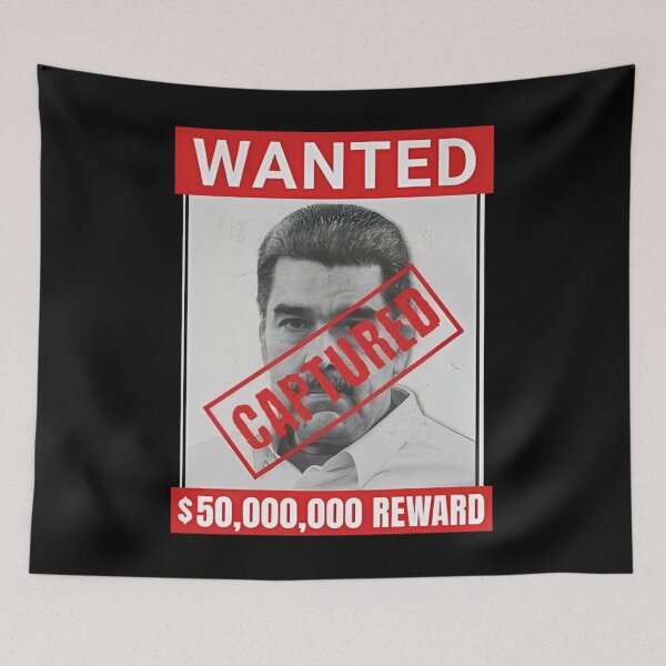 Item preview, Nicolas Maduro Captured, Venezuela Libre, Nicolas Maduro Arrested, Venezuelan Freedom - Free Maduro Nicolas designed and sold by oeridmd.