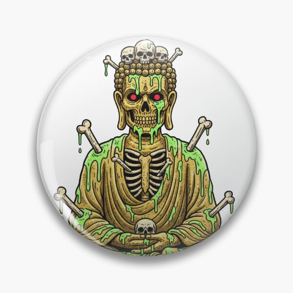 Item preview, Golden Skeleton of Buddha  designed and sold by unthinkabletees.