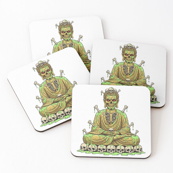Item preview, Golden Skeleton of Buddha  designed and sold by unthinkabletees.