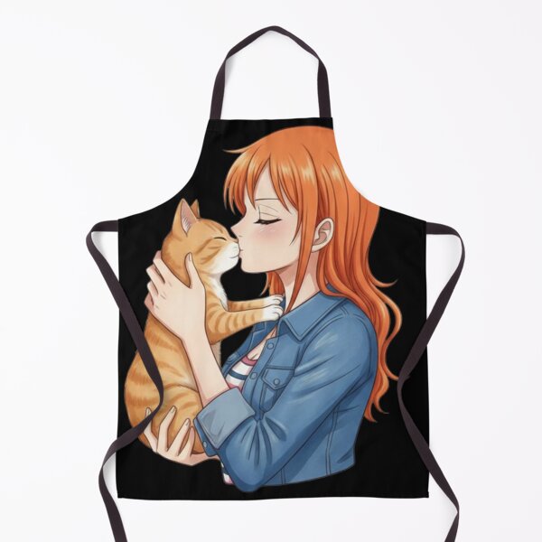 Item preview, Nami Kissing an Orange Cat designed and sold by Salah Eddine Adouda.