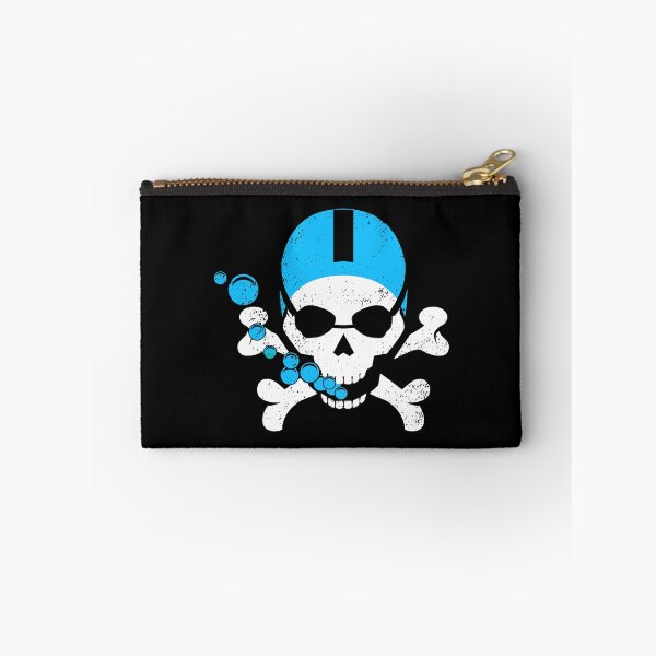 Item preview, Swimming Fan Skull designed and sold by oberdoofus.