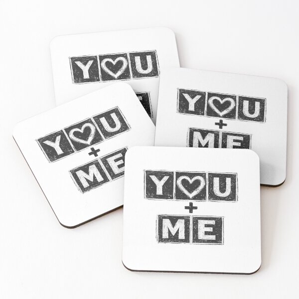 Item preview, You + Me Vintage Love T-Shirt Valentine's Block Graphic Tee designed and sold by OriginPrints08.