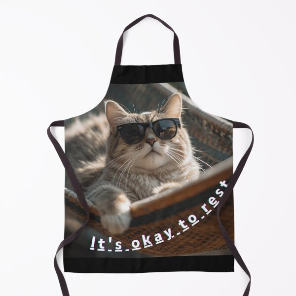 Item preview, Self-Care Cat: Chill Vibes and Rest designed and sold by Pukisdaizi.