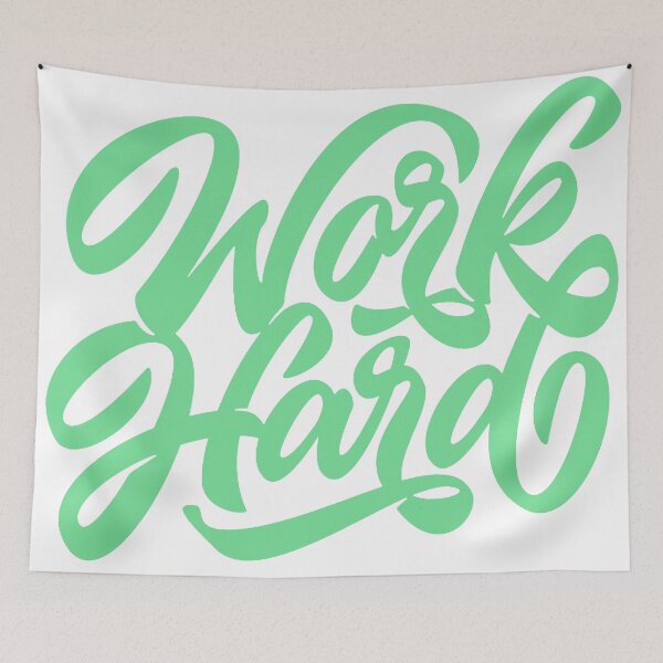Item preview, Work Hard – Bold Handwritten Script Typography designed and sold by andry01.